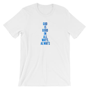 God is Good Deep Blue T-Shirt