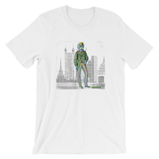 Monacled Monkey in Green Camouflage T-shirt