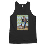Lit Man with Roses Tank Top