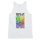 Wake Up and Smell the Latte Black Tank Top